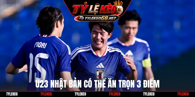 U23 Nhật Bản có thể ăn trọn 3 điểm