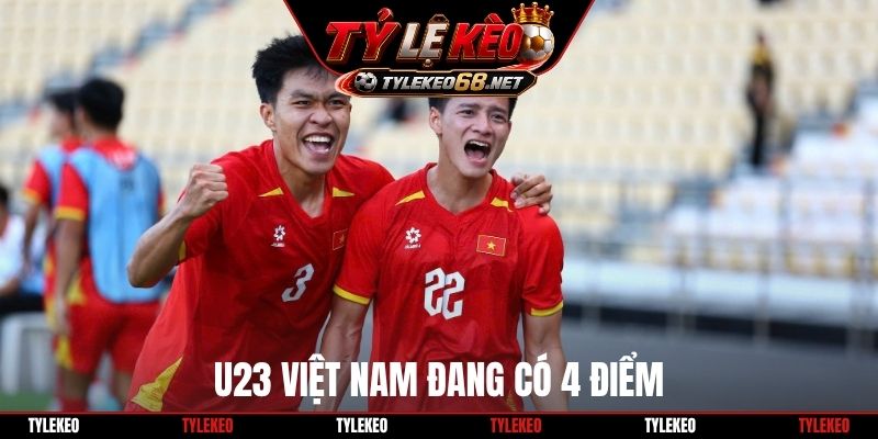 U23 Việt Nam đang có 4 điểm